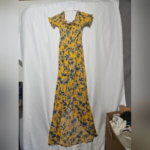 New Look Yellow Floral Maxi Dress!